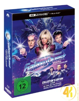 Galaxy Qüst 4K Steelbook Ultra HD Blu-ray Disc