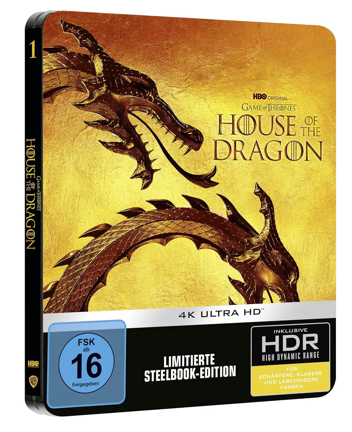 House of the Dragon: Staffel 1 – 4K Steelbook (UHD + Blu-ray Disc)