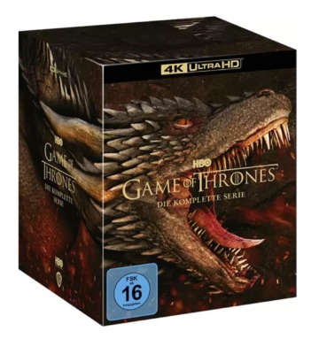 Game of Thrones 4K Komplettset auf UHD Blu-ray Disc