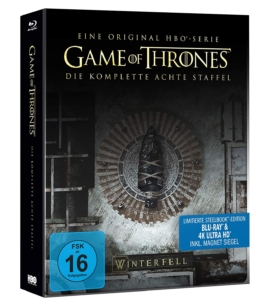 4K Cover zum Game of Thrones Staffel 8 Steelbook
