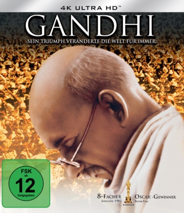 Gandhi 4K Blu-ray Disc mit Ben Kingsley