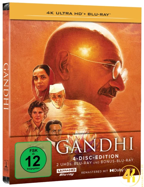 Gandhi 4K Steelbook