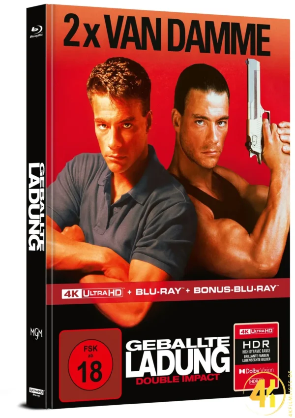 Geballte Ladung (Cover A) – 4K Mediabook (UHD + Blu-ray Disc + Bonus Blu-ray)