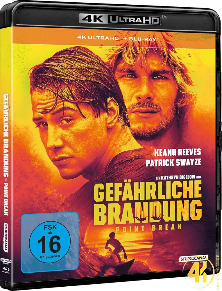 Gefährliche Brandung 4K Blu-ray Ultra HD Blu-ray Disc