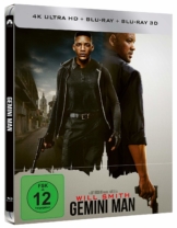 Gemini Man mit Will Smith als 4K Ultra HD Steelbook
