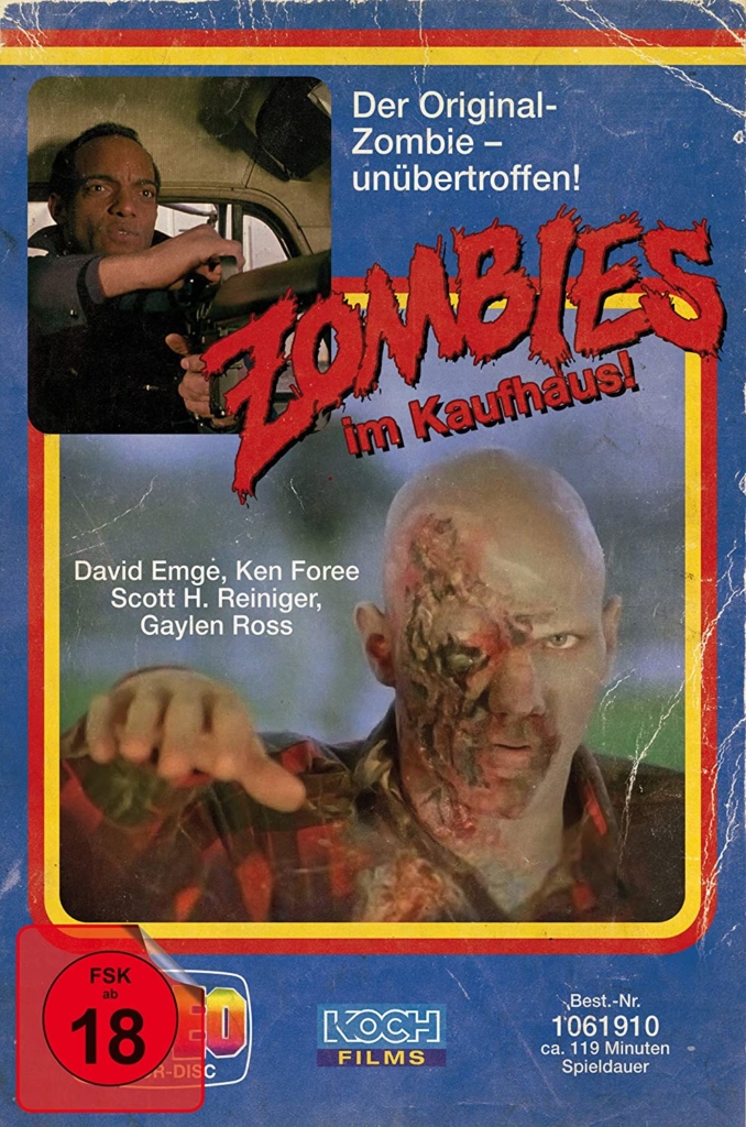 George A. Romeros Zombie im 4K UHD Blu-ray Disc Mediabook (Retro VHS Edition) (Mediabook Cover B)