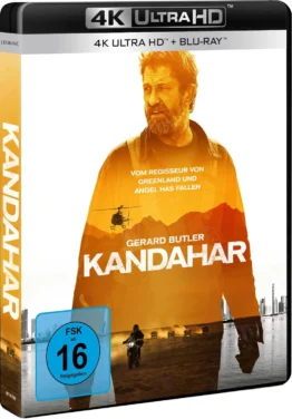 Gerard Butler Kandahar Ultra HD Blu-ray Disc