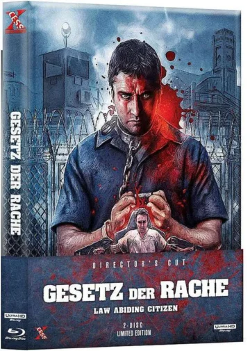 Gesetz der Rache 4K wattiertes Mediabook