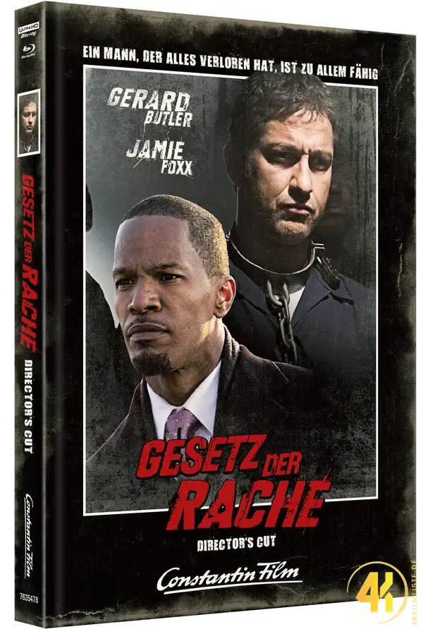 Gesetz der Rache Cover C 4K Mediabook