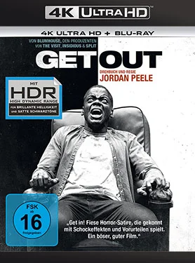 Get Out – 4K Blu-ray (UHD + Blu-ray Disc)