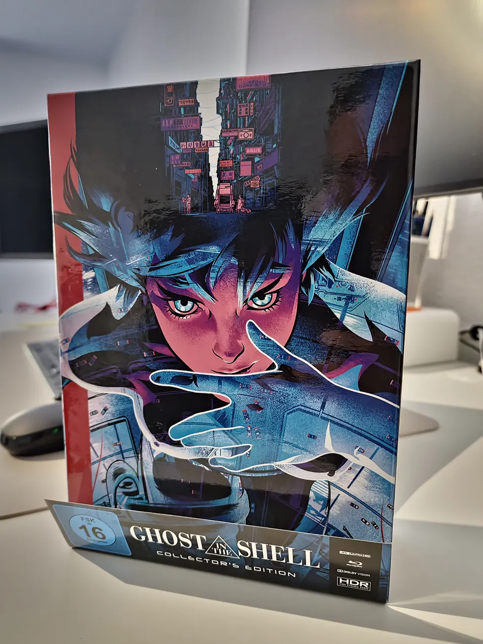 Ghost in the Shell 4K Collector's Edition Frontcover mit Schuber