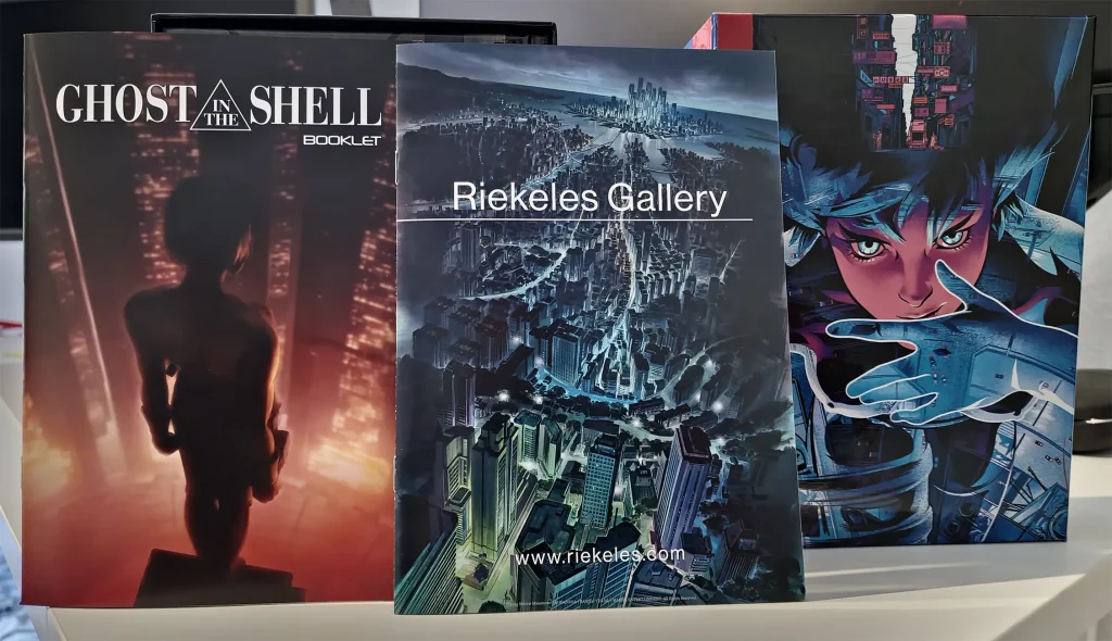 Ghost in the Shell 4K Collector's Edition Riekeles Gallery, Booklet und Frontcover