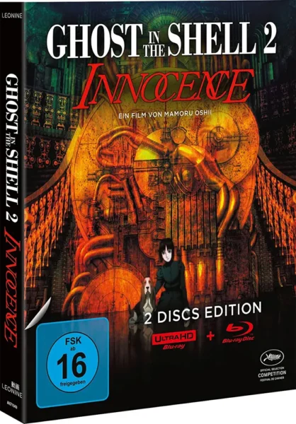 Ghost in the Shell 2: Innocence – 4K Blu-ray (UHD + Blu-ray Disc)