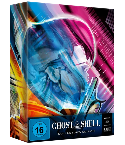 Ghost in the Shell (1995) (Cover 2) (Collector’s Edition) – 4K Digipak (UHD + Blu-ray Disc + CD)
