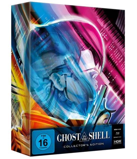 Ghost in the Shell (1995) (Cover 2) (Collector’s Edition) – 4K Digipak (UHD + Blu-ray Disc + CD)