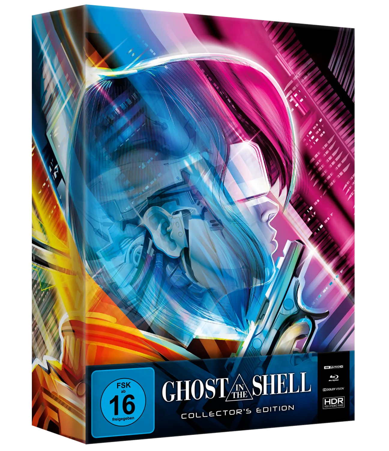 Ghost in the Shell (1995) (Cover 2) (Collector’s Edition) – 4K Digipak (UHD + Blu-ray Disc + CD)