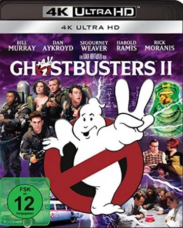 Ghostbusters 2 4K Blu-ray UHD Blu-ray Disc