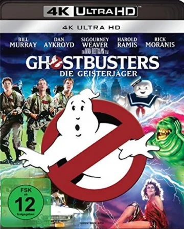 Ghostbusters 4K Blu-ray UHD Blu-ray Disc
