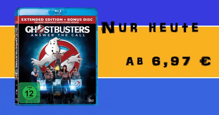 Neuer „Ghostbusters“-Film und Trilogie-Set ab 7,97 € auf Blu-ray Disc