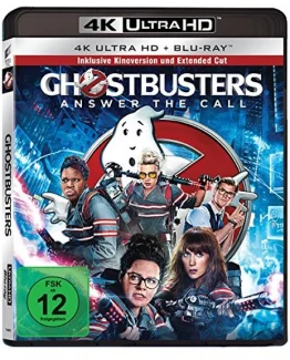 Ghostbusters Extended Cut 4K Blu-ray UHD Blu-ray Disc