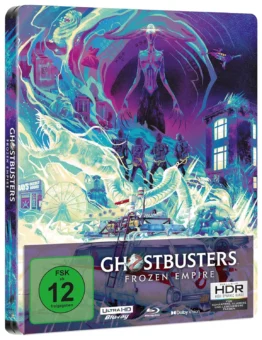 Ghostbusters Frozen Empire Steelbook A 4K Ultra HD Blu-ray Disc