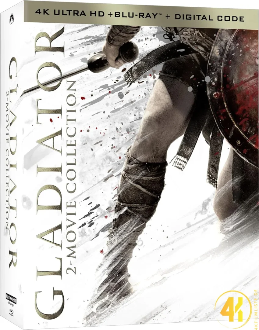Gladiator 2 Movie Set 4K Steelbook Ultra HD Blu-ray Disc