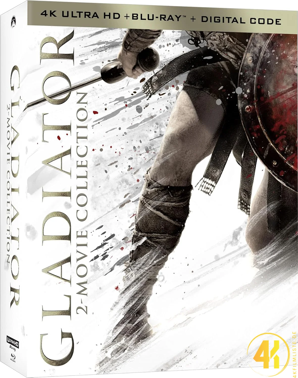 Gladiator (2 Movie Set) – 4K Steelbook (UHD + Blu-ray Disc + Bonus Blu-ray)