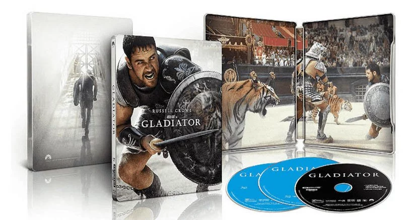 Gladiator 4K UHD Limited Steelbook in webp