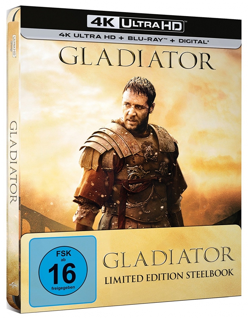 Bild vom Gladiator 4K Steelbook