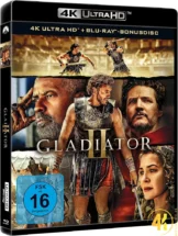 Gladiator II 3 Disc Bonus Disc UHD Keep Case Ultra HD Blu-ray Disc