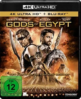 Gods Of Egypt 4K Blu-ray UHD Blu-ray Disc