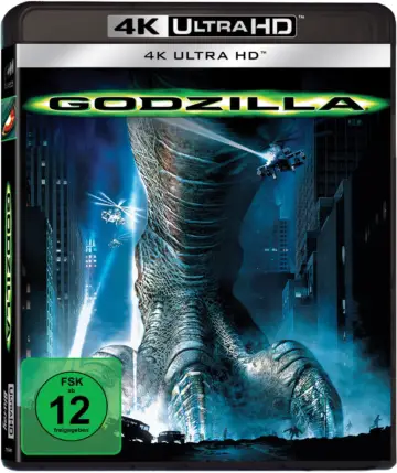 Roland Emmerichs Godzilla 4K Blu-ray Disc im UHD Keep Case