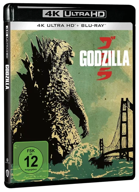 Godzilla (2014) – 4K Blu-ray (UHD + Blu-ray Disc)