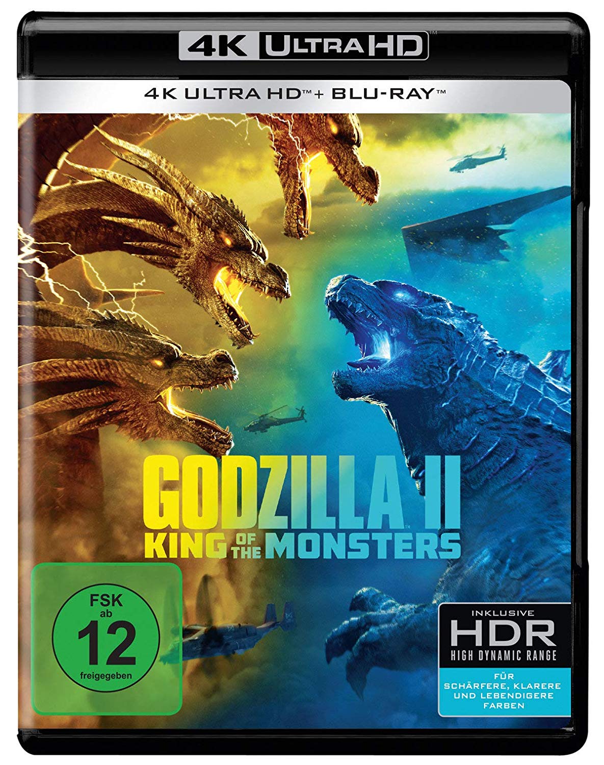 Godzilla II: King of the Monsters – 4K Blu-ray (UHD + Blu-ray Disc)