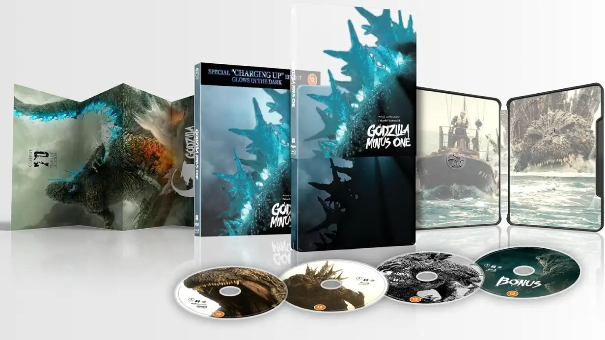 "Godzilla Minus One/Minus Color" im Glow-Schuber mit UHD-Steelbook