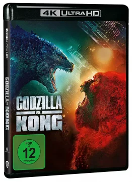 Godzilla vs. Kong - 4K Blu-ray (3D-Ansicht Front) (UHD + Blu-ray Disc)