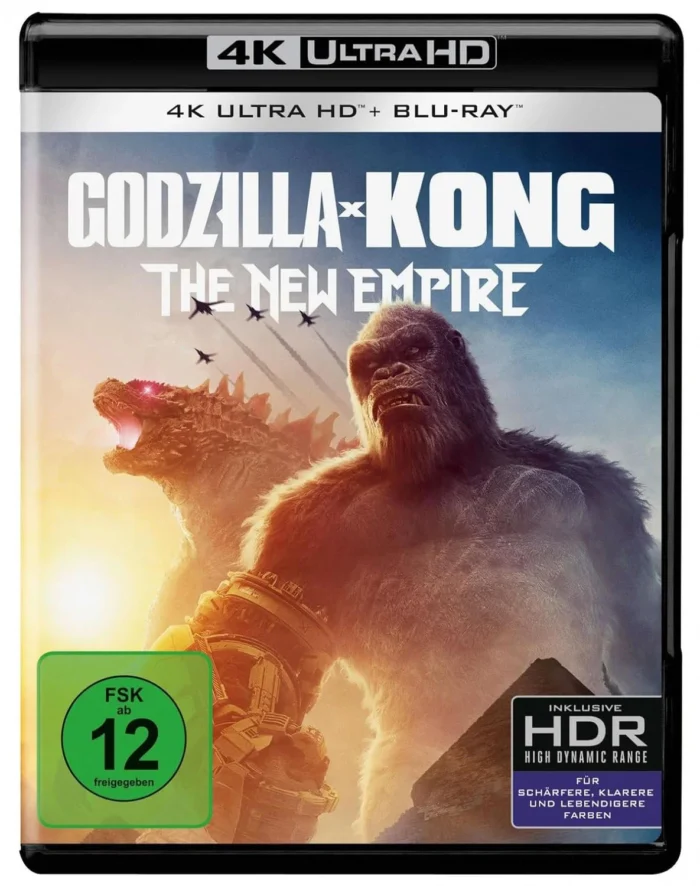 Godzilla x Kong: The New Empire – 4K Blu-ray (UHD + Blu-ray Disc)
