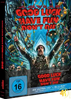 Good Luck, Have Fun, Don’t Die (Collector’s Edition) – 4K Blu-ray (UHD + Blu-ray Disc)