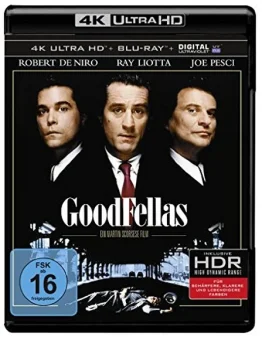 GoodFellas 4K Blu-ray UHD Blu-ray Disc