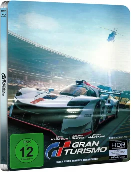 Gran Turismo 4K Film UHD Blu-ray Disc im Steelbook
