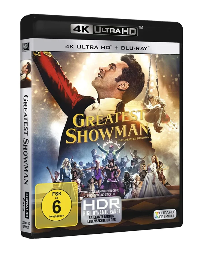 Greatest Showman – 4K Blu-ray (UHD + Blu-ray Disc)