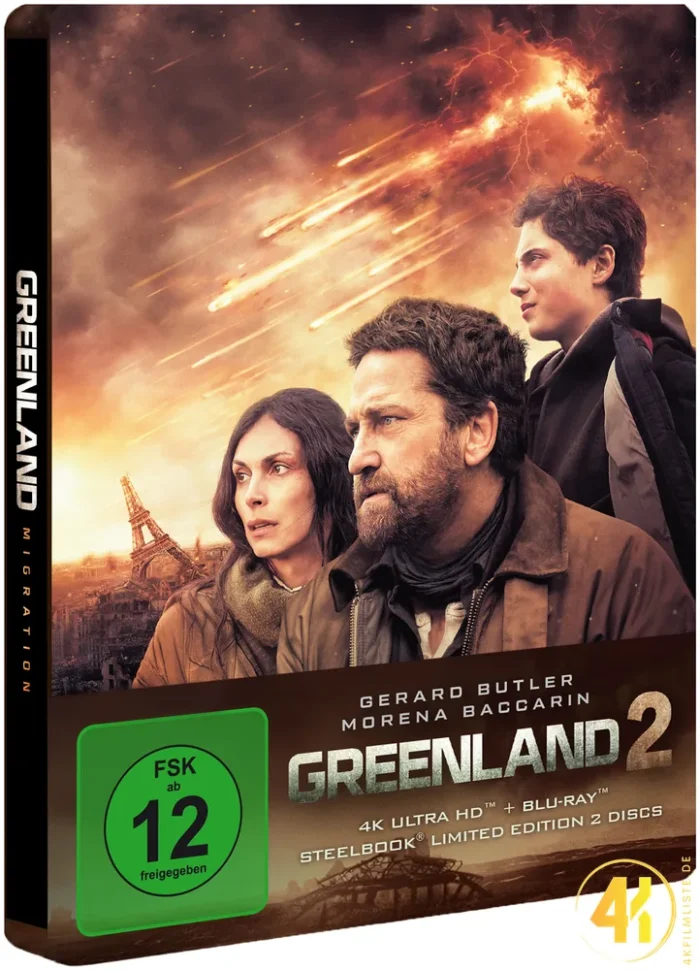 Greenland 2: Migration – 4K Steelbook (UHD + Blu-ray Disc)