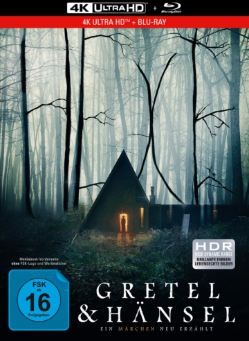 Capelights Gretel & Hänsel (2020) 4K UHD Mediabook Cover mit 2 Discs
