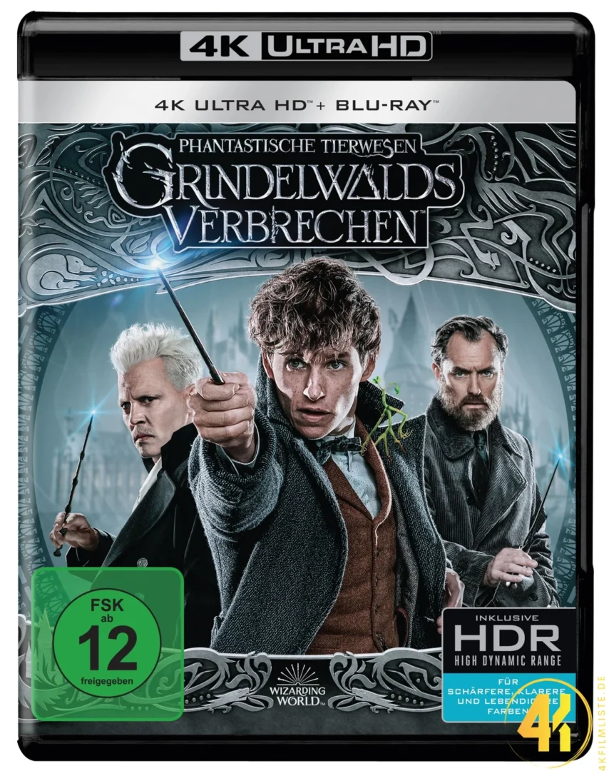 Grindelwalds Verbrechen UHD Keep Case Ultra HD Blu-ray Disc