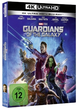 Guardians of the Galaxy 4K-Blu-ray Disc mit Pappschuber