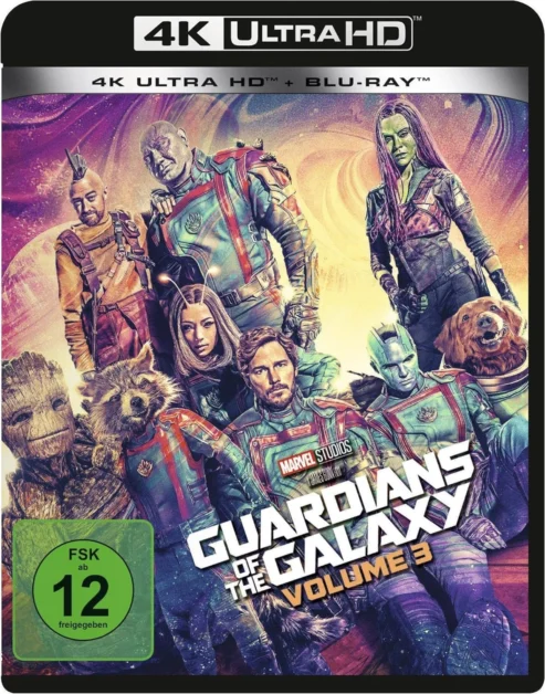 Guardians of the Galaxy Vol. 3 – 4K Blu-ray (UHD + Blu-ray Disc)