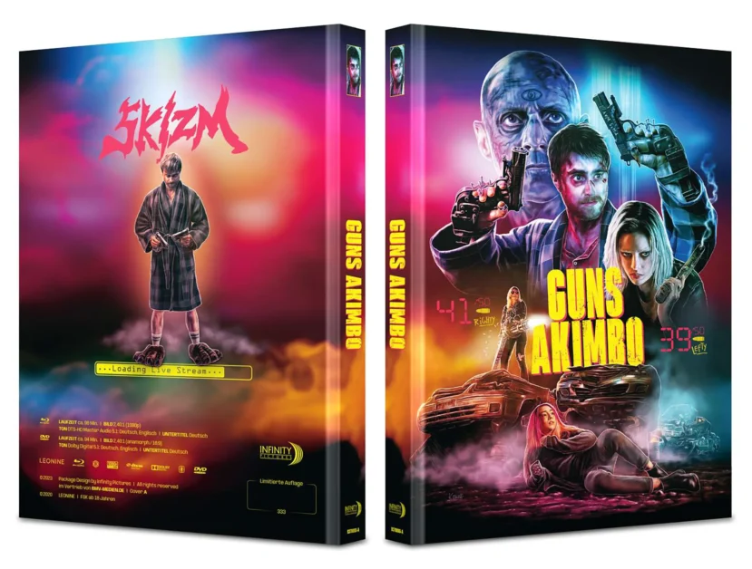 Guns Akimbo – 4K Mediabook A (UHD + Blu-ray Disc)