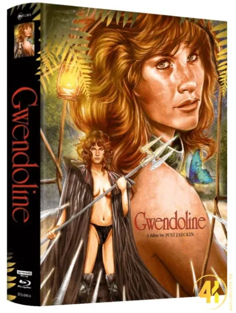 Gwendoline (Cover A) – 4K Mediabook (Timo Würz) (UHD + Blu-ray Disc)