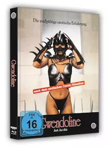 Gwendoline 4K Mediabook Cover C (Deutschland mit FSK Logo)