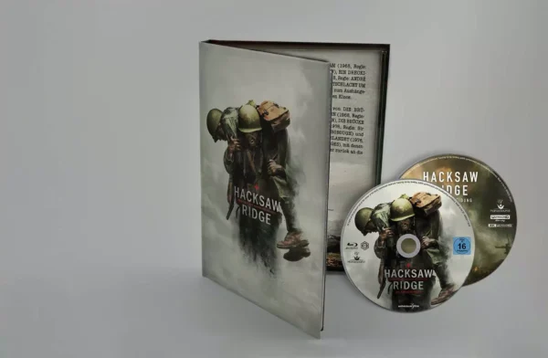 Hacksaw Ridge: Die Entscheidung – 4K Mediabook (Cover A) (UHD + Blu-ray Disc)
